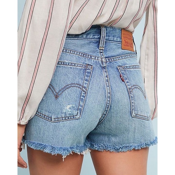 levi's wedgie shorts blue your mind